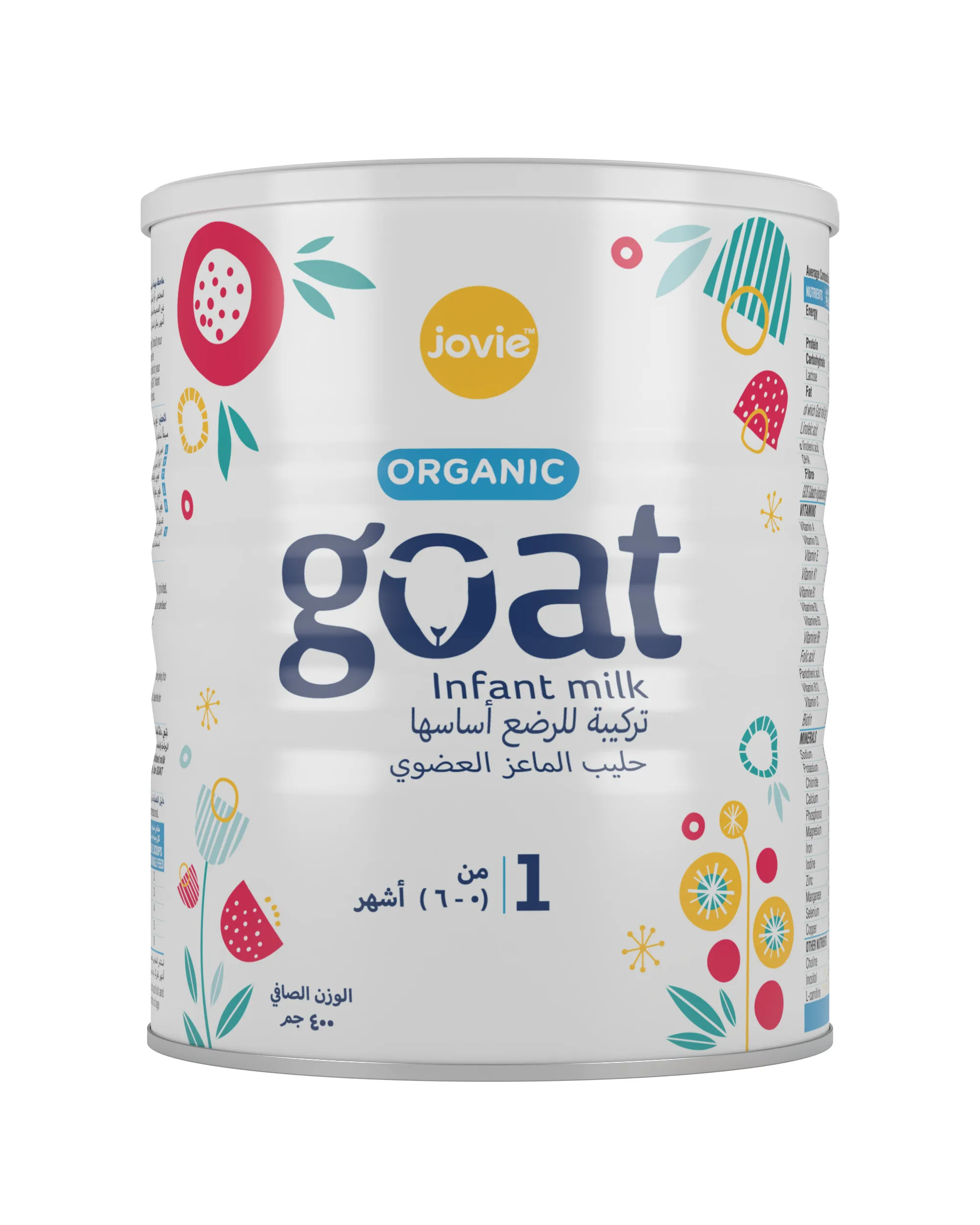 Jovie Goat (1), Organic Goat Milk Infant Formula